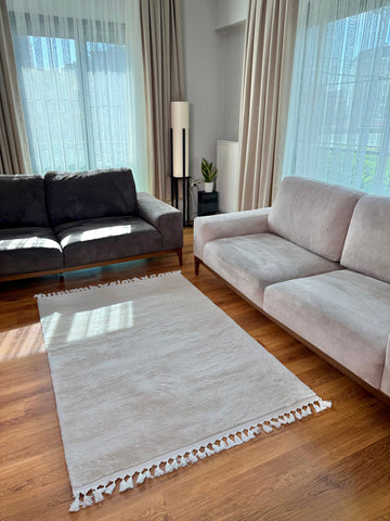 Tavşan Peluş Krem