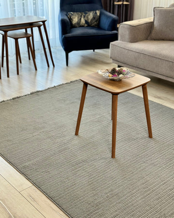 Buklem Sade Makine Halısı Antrasit