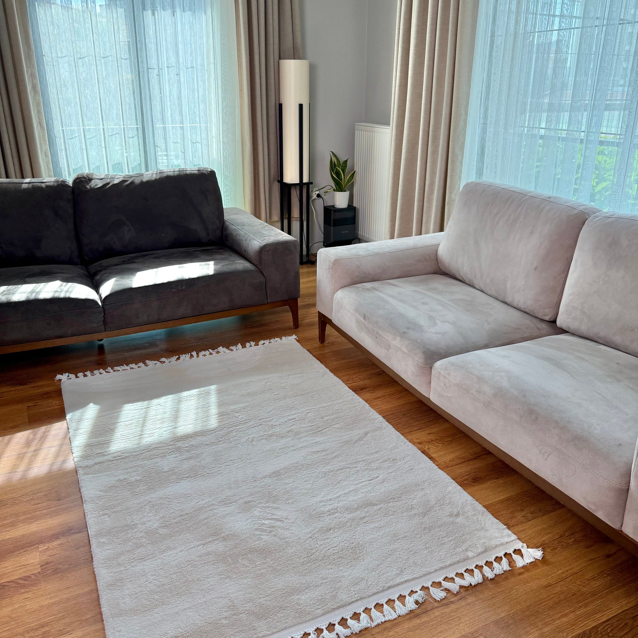 Tavşan Peluş Krem